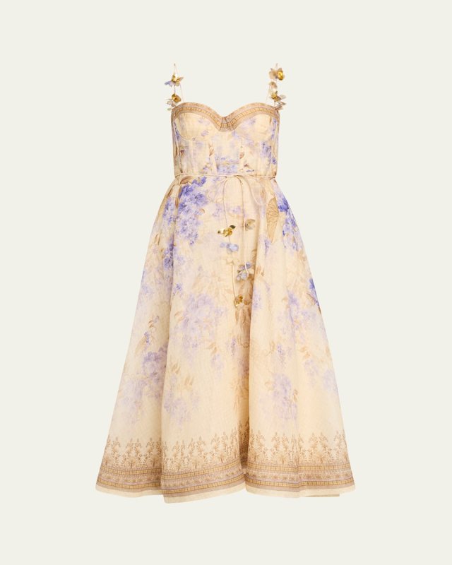 Dawning Floral Picnic Dress